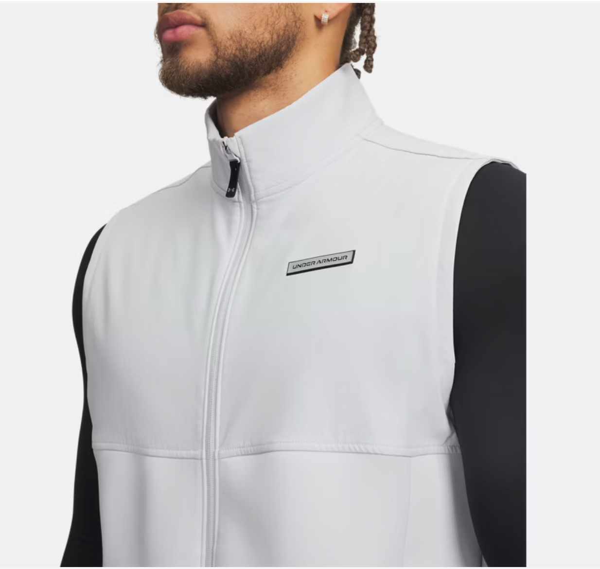 Under Armour New Drive Pro Hybrid Vest- Men's- Grey