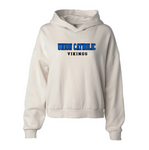 Union Catholic Vikings - Women's California Wave Wash Embroidered Sweatshirt