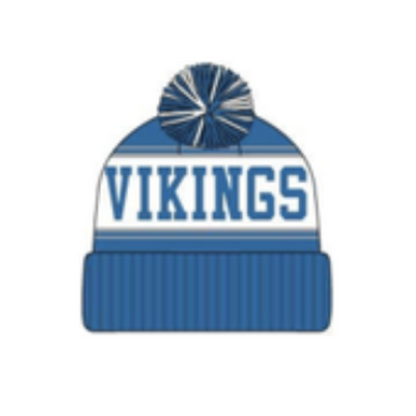 Union Catholic Vikings Pom Beanie
