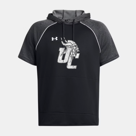 Union Catholic - Men's Under Armour Command Warm-Up Short Sleeve Hoodie