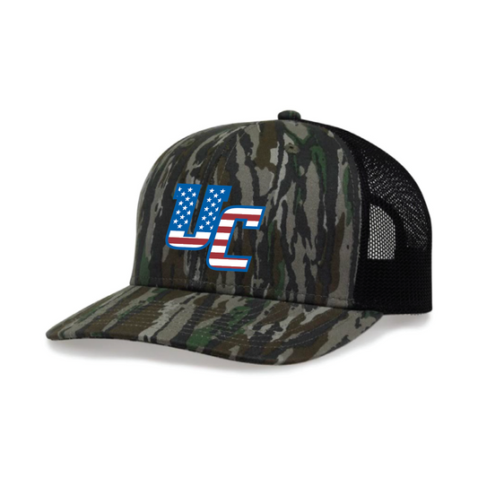 Camo Trucker Hat-USA