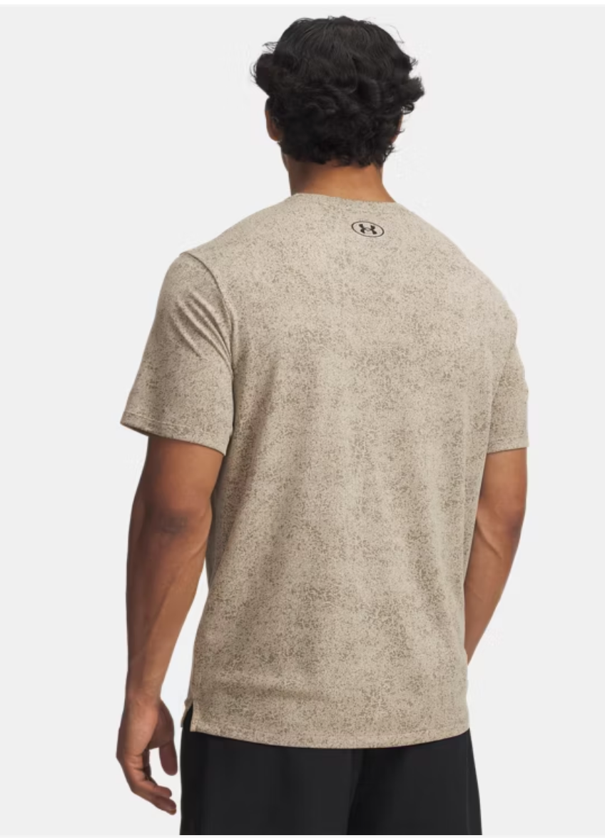(New ) Men's UA Tech Performance Tee-City Khaki