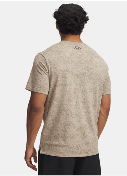 (New ) Men's UA Tech Performance Tee-City Khaki