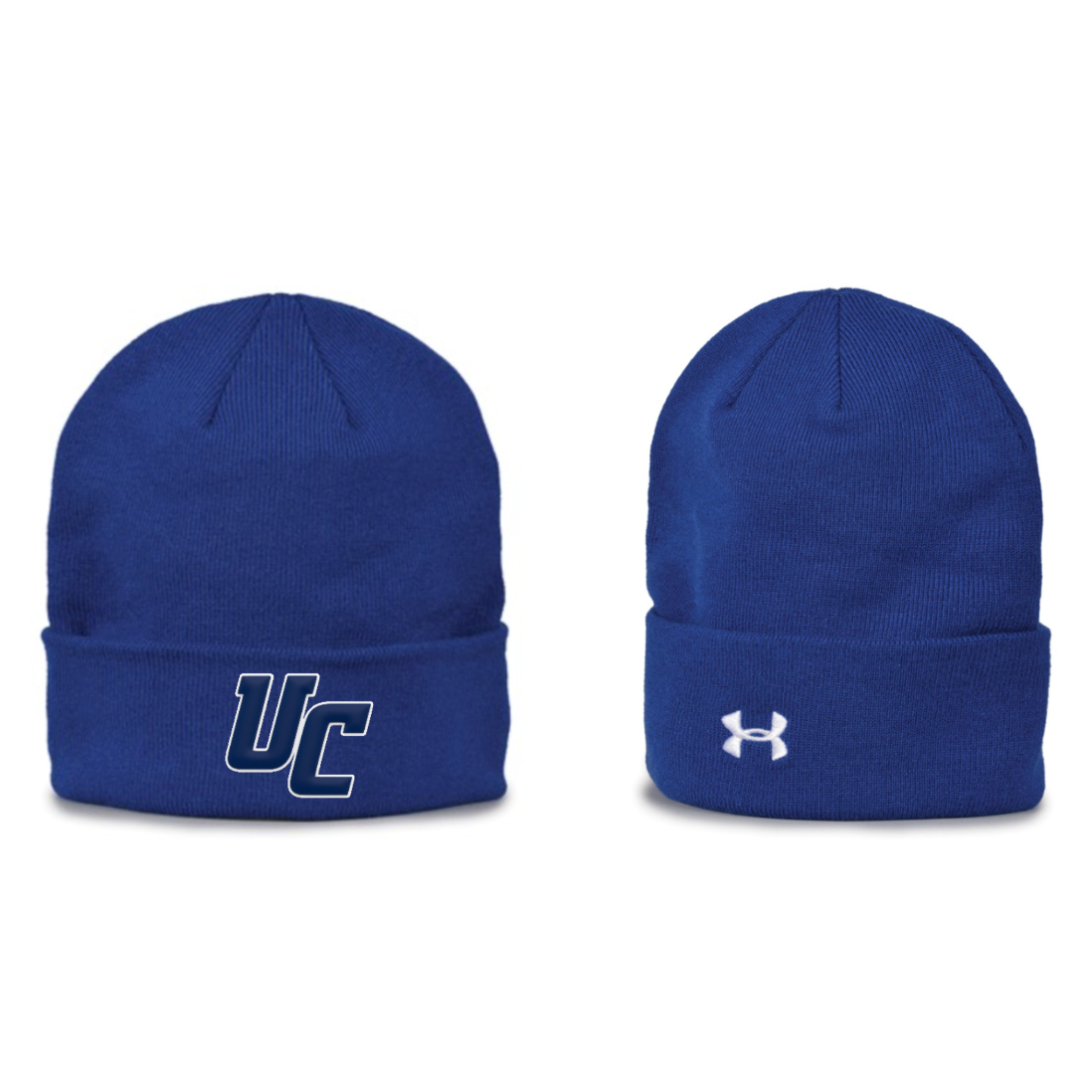 New UA - Roll Up Cuff Beanie- UC PVC Logo
