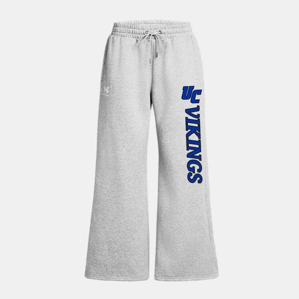 Under Armour Women's Wide Leg Sweatpant