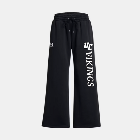 Under Armour Women's Wide Leg Sweatpant