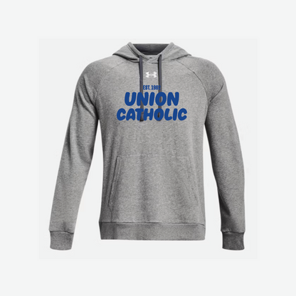 Under Armour Rival Fleece Hoodie- PUFF INK PRINTED