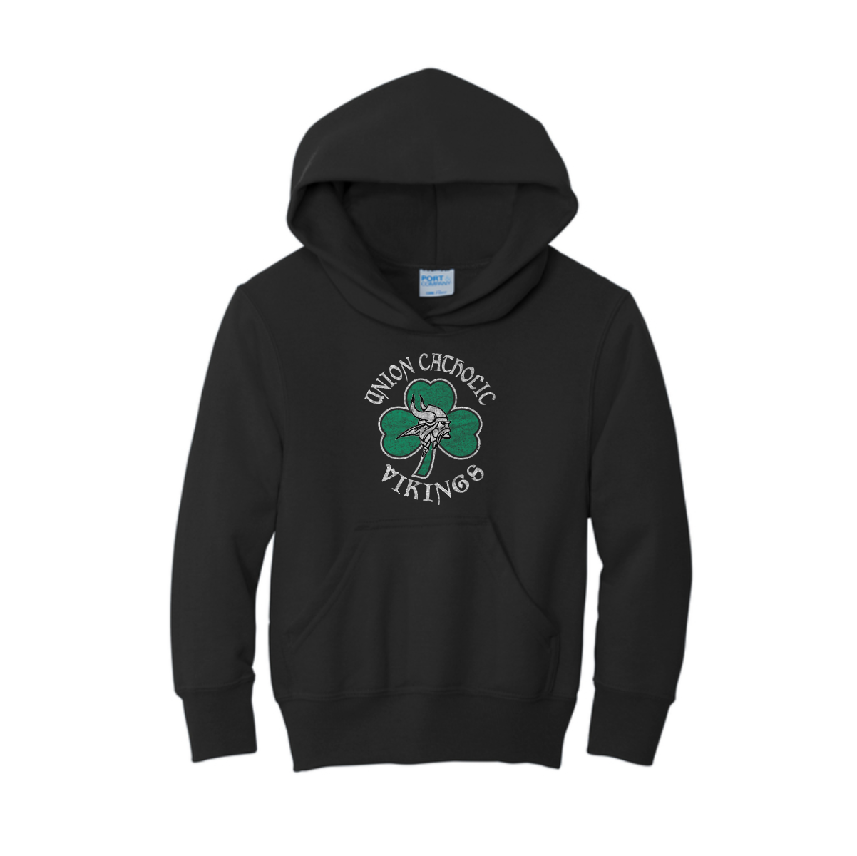 Youth Core Fleece Pullover Hooded Sweatshirt-St. Patrick's Day
