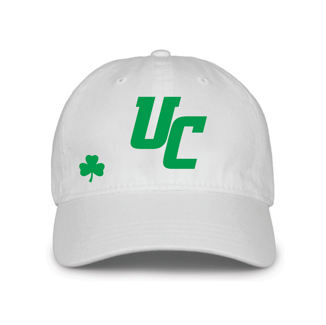 Union Catholic - White Relaxed Adjustable Hat - St. Patricks Day Hat