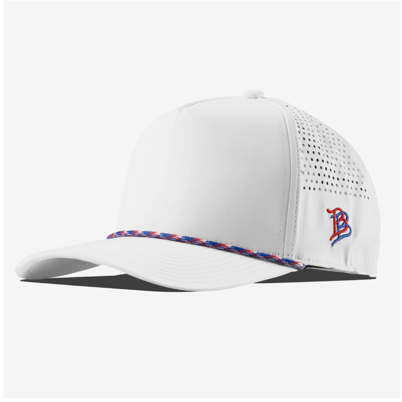Branded Bills Union Catholic USA Curved 5 Panel Rope Hat- PVC Logo