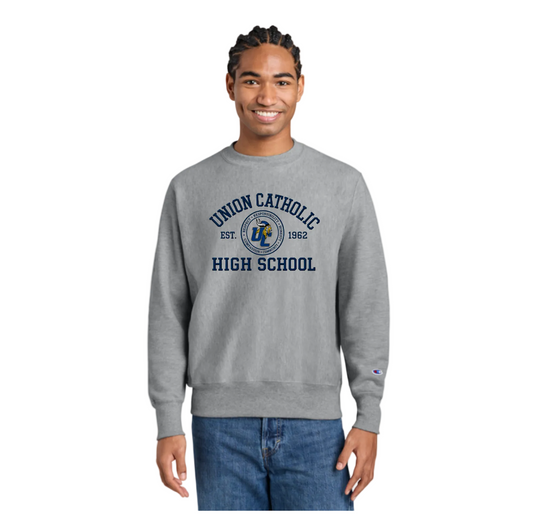 Champion® Reverse Weave® Crewneck Sweatshirt- Embroidery Logo