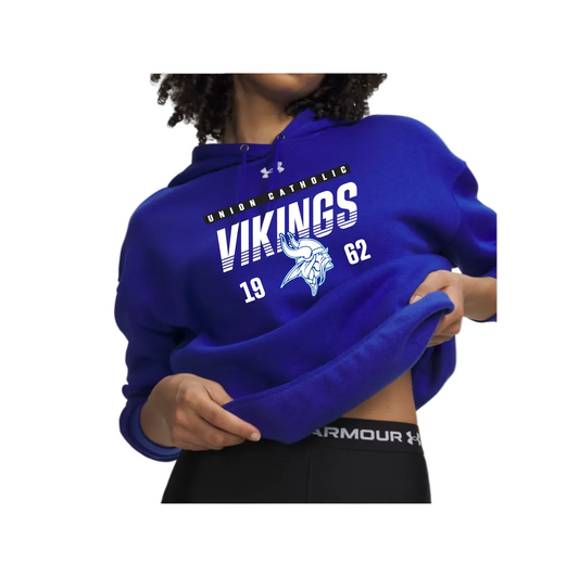 Under Armour Royal W Team Icon Fleece Hoodie