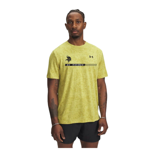 (New ) Men's UA Tech Performance Tee-Shade/Black