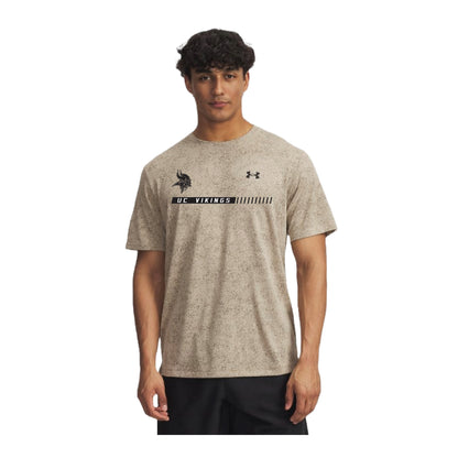 (New ) Men's UA Tech Performance Tee-City Khaki