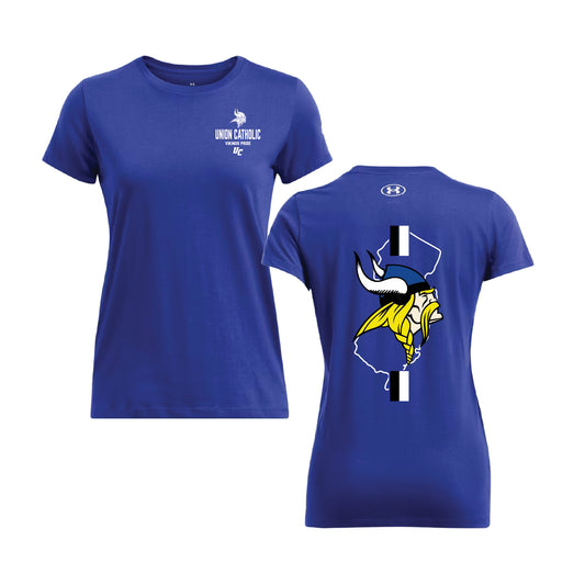 (New) Women's Athletics All Day T-Shirt- NJ Design