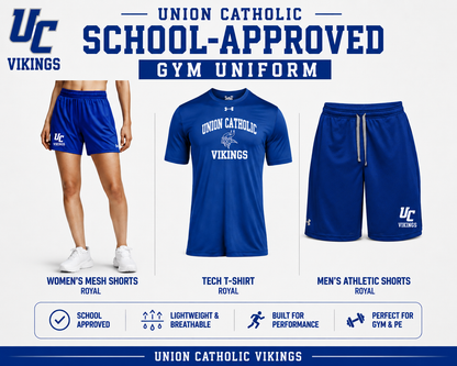 Union Catholic High School - Under Armour - Gym Uniform Approved